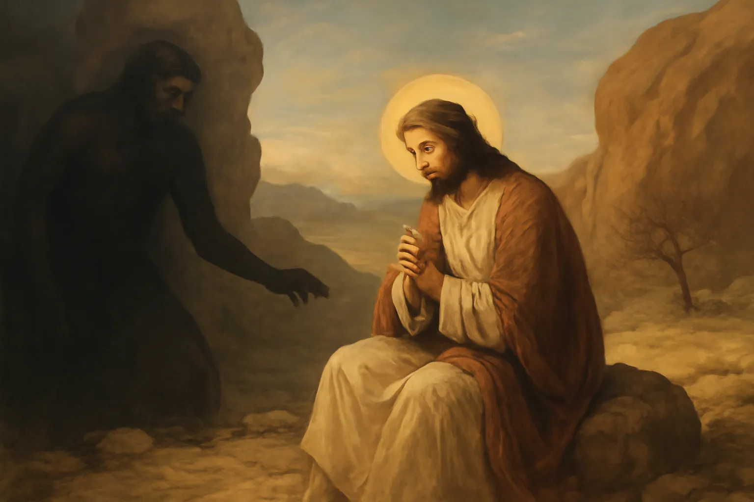 as tentações de jesus no deserto