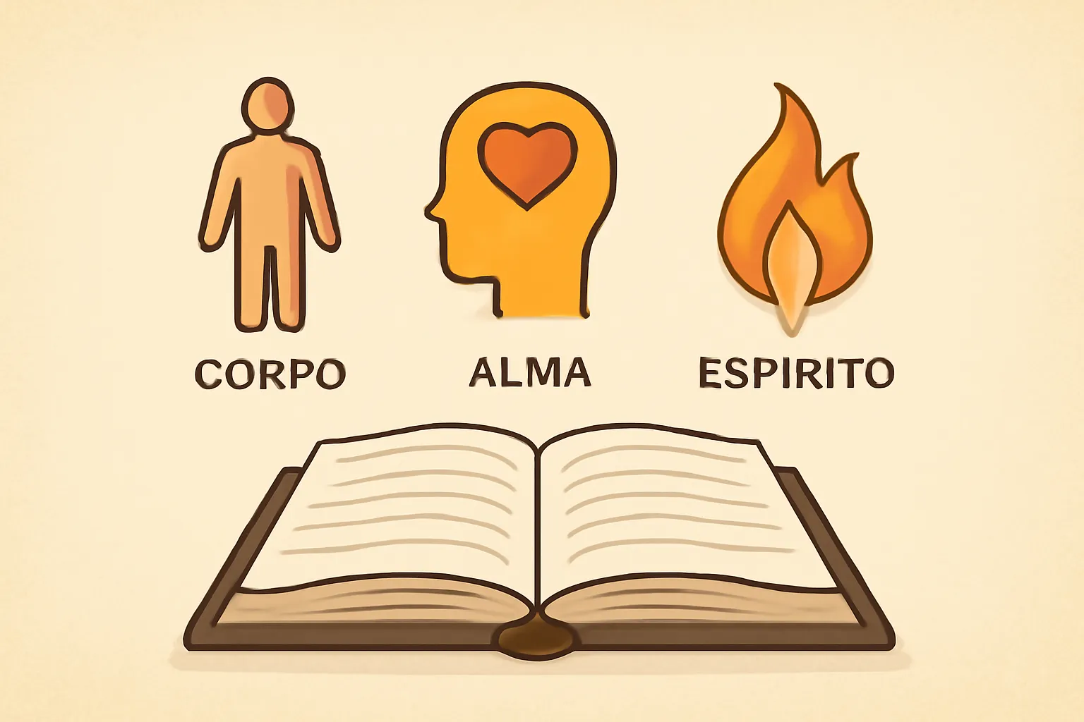 estudo bíblico corpo alma e espírito
