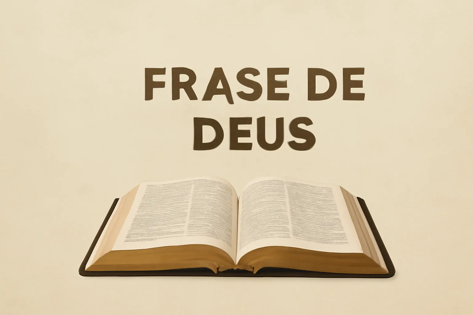frase de deus