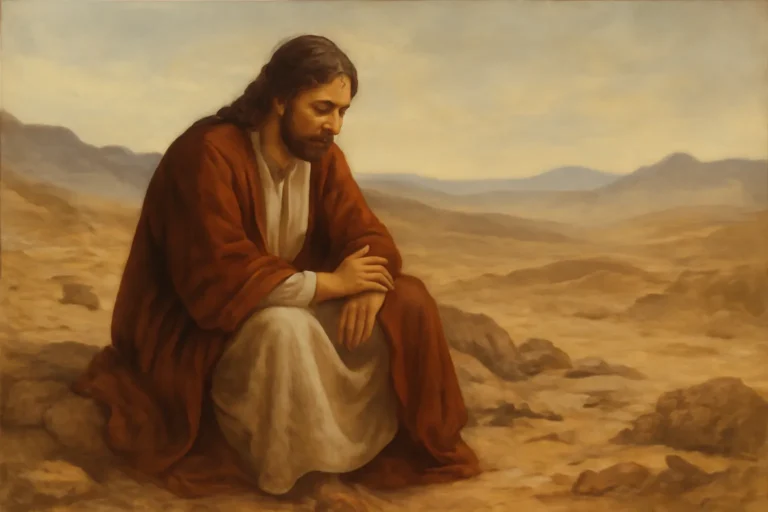 jesus 40 dias no deserto