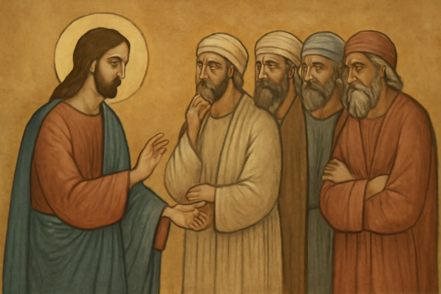 jesus e os fariseus