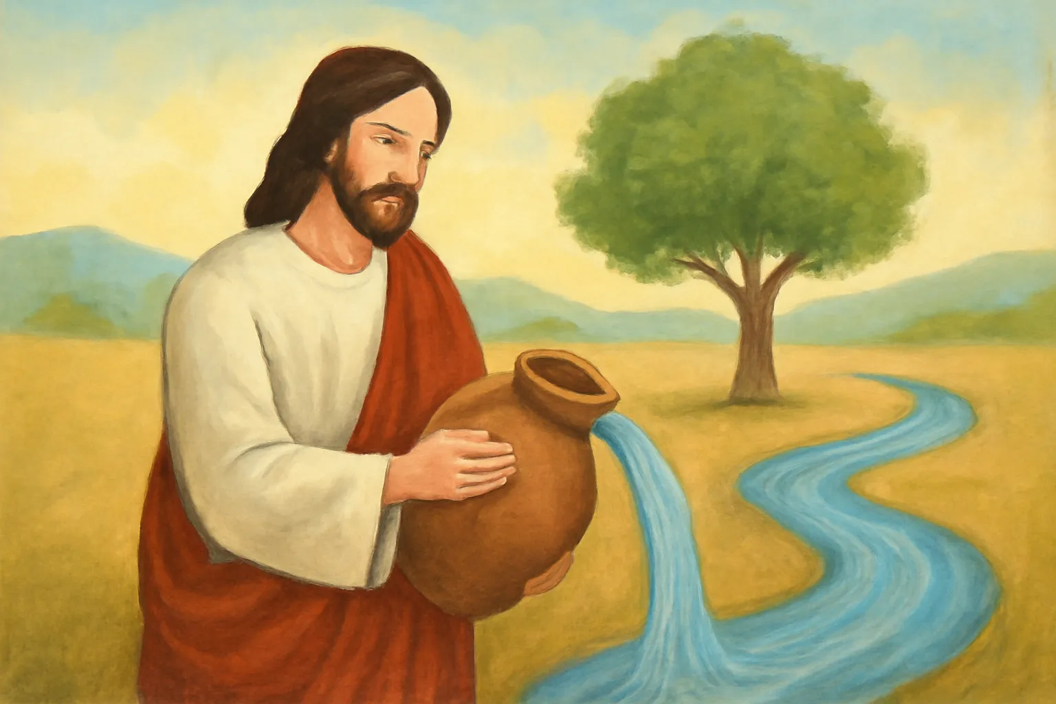 jesus fonte de água viva versículo