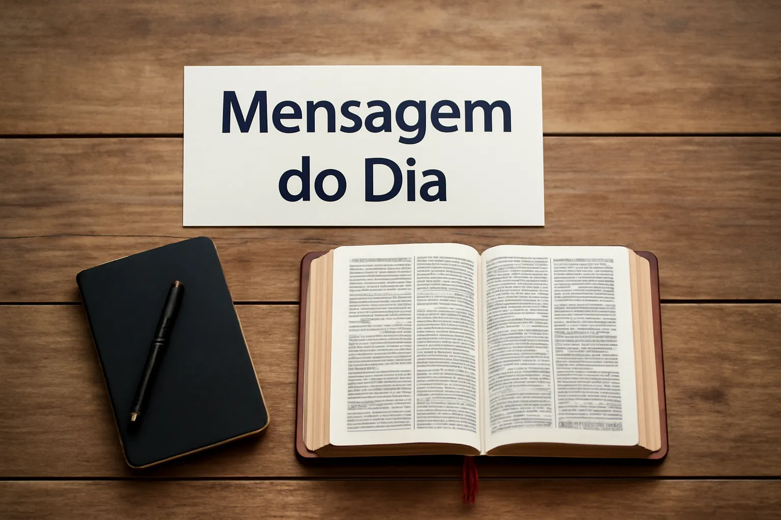 mensagem do dia bíblia