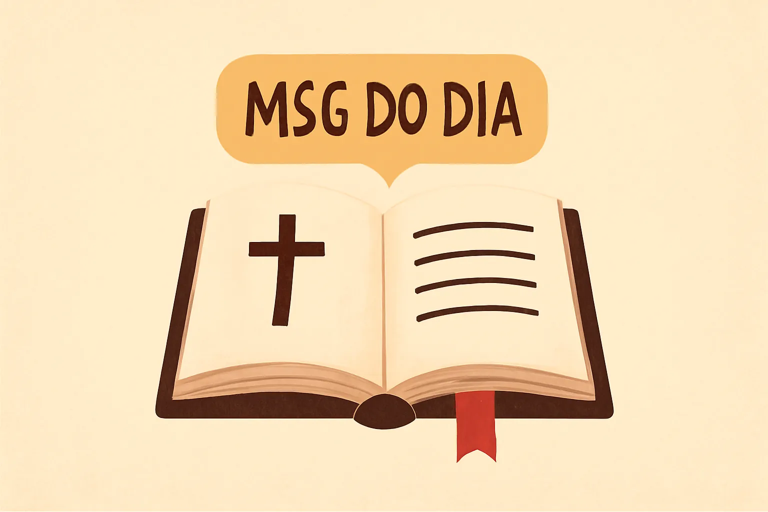 msg do dia da bíblia