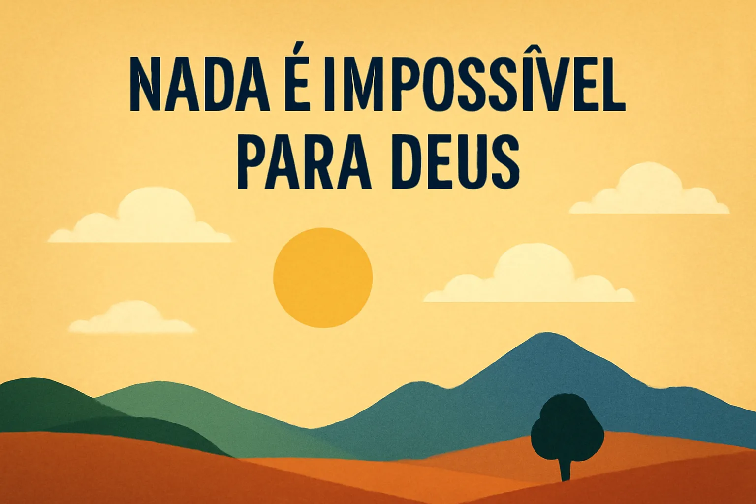 nada é impossivel para deus versiculo