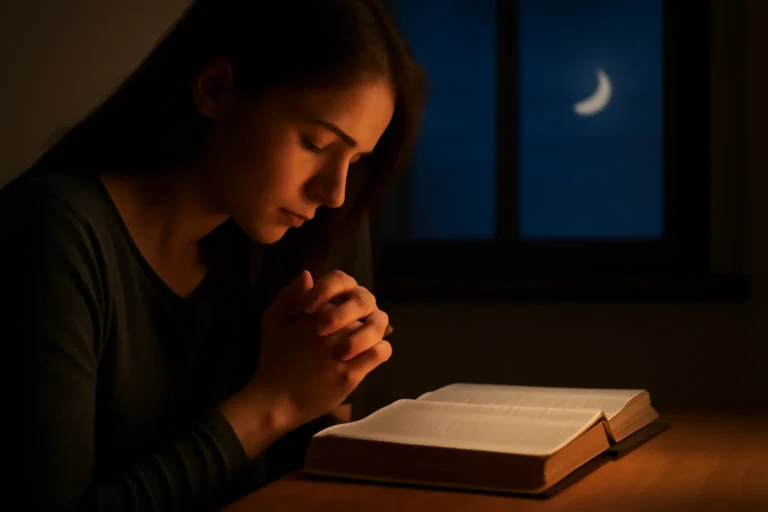 oração madrugada bíblia