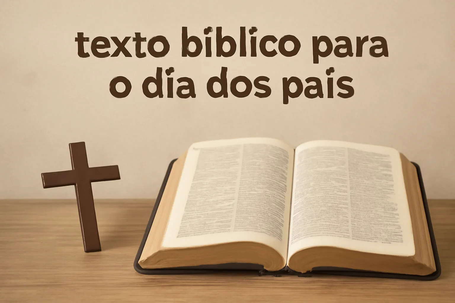 texto bíblico para o dia dos pais