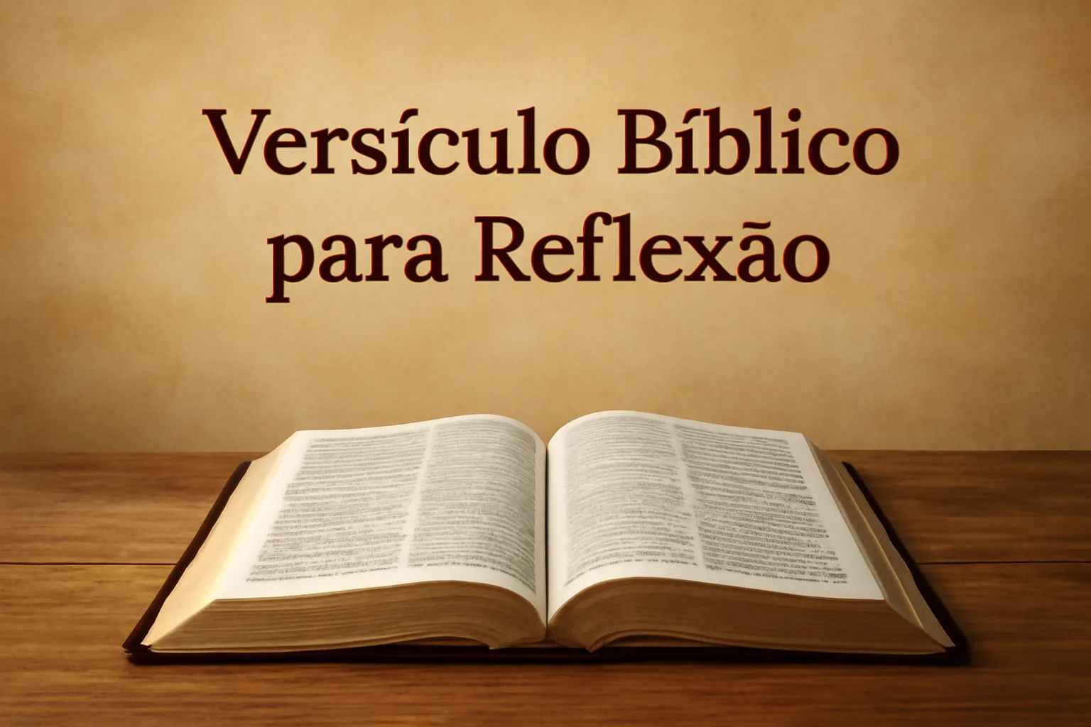 versículo bíblico para reflexão