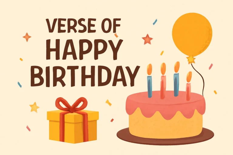 versículo de feliz aniversário